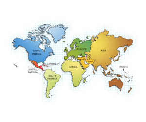 World Countries Map